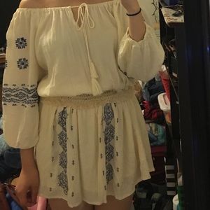 Off the shoulder dress